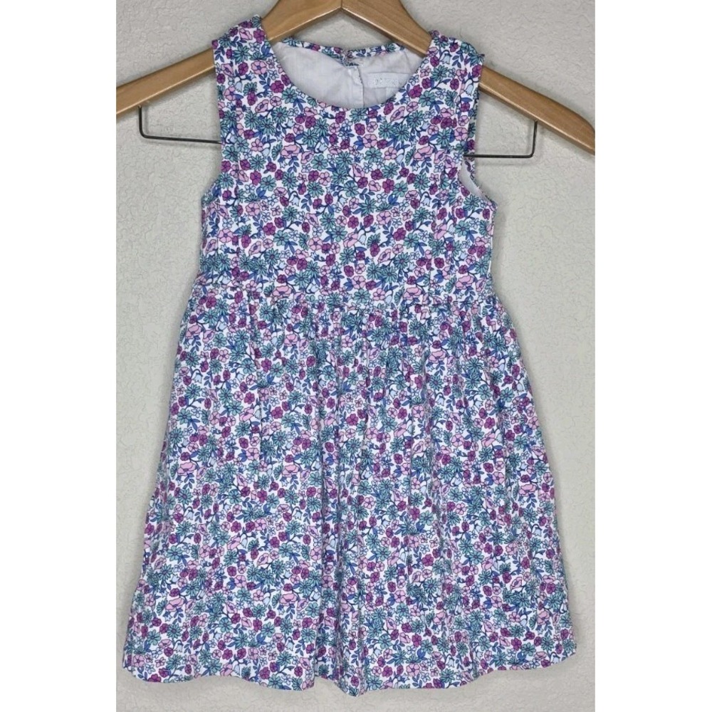 NEW Btween Girls 5 Floral Dress Fairy Blue Purple Sleeveless Sun